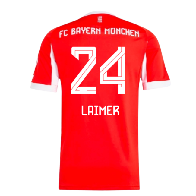 2025-2026 Bayern Munich Home Shirt (Laimer 24)
