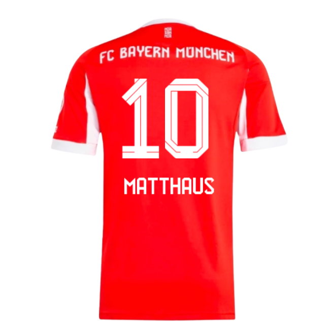 2025-2026 Bayern Munich Home Shirt (Matthaus 10)