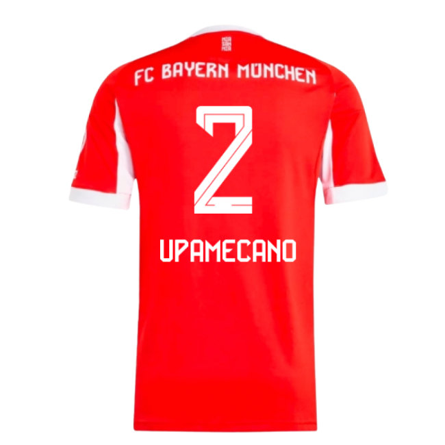 2025-2026 Bayern Munich Home Shirt (Upamecano 2)