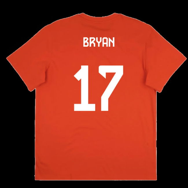 2025-2026 Bayern Munich Seasonal Graphic Tee (Red) (Bryan 17)
