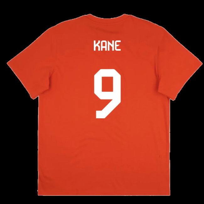 2025-2026 Bayern Munich Seasonal Graphic Tee (Red) (Kane 9)