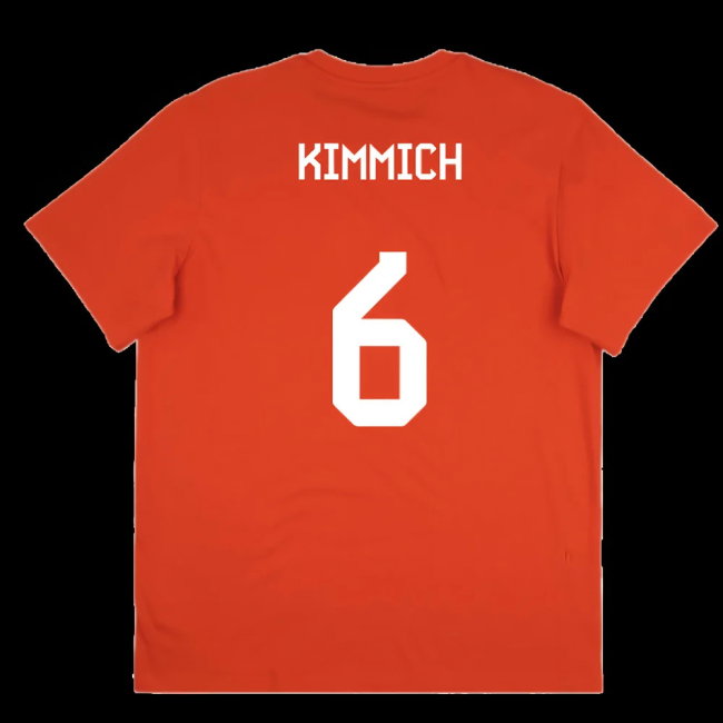 2025-2026 Bayern Munich Seasonal Graphic Tee (Red) (Kimmich 6)