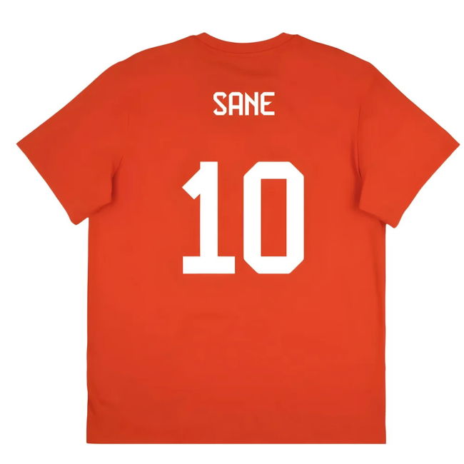 2025-2026 Bayern Munich Seasonal Graphic Tee (Red) (Sane 10)