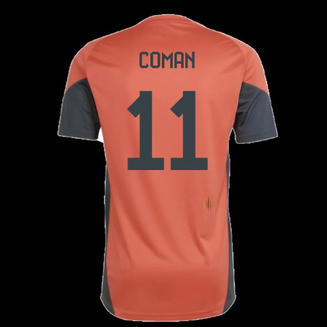 2025-2026 Bayern Munich Training Shirt (Easy Coral) (Coman 11)