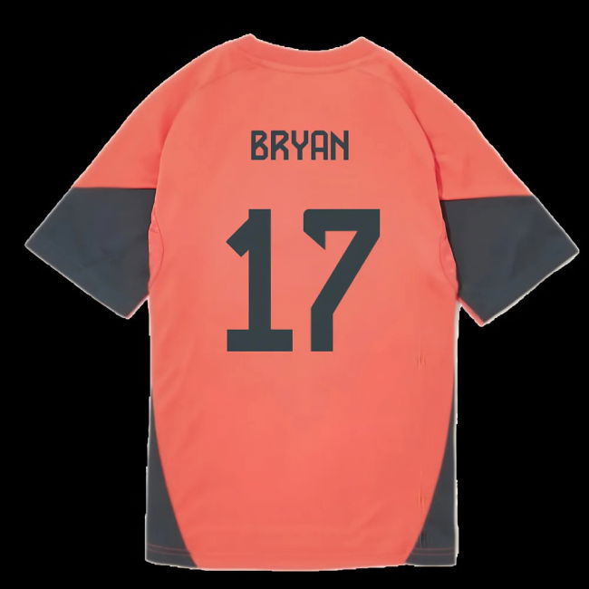 2025-2026 Bayern Munich Training Shirt (Easy Coral) - Kids (Bryan 17)