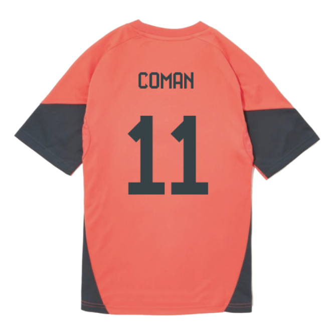 2025-2026 Bayern Munich Training Shirt (Easy Coral) - Kids (Coman 11)