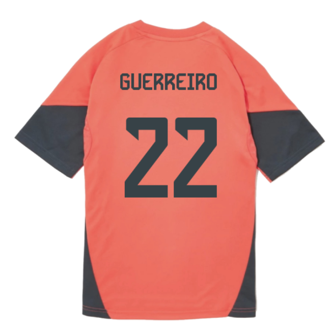 2025-2026 Bayern Munich Training Shirt (Easy Coral) - Kids (Guerreiro 22)