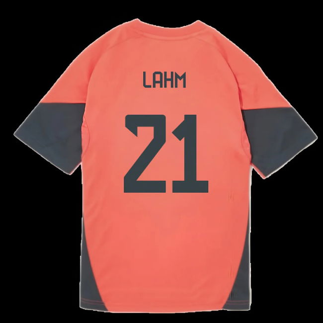 2025-2026 Bayern Munich Training Shirt (Easy Coral) - Kids (Lahm 21)
