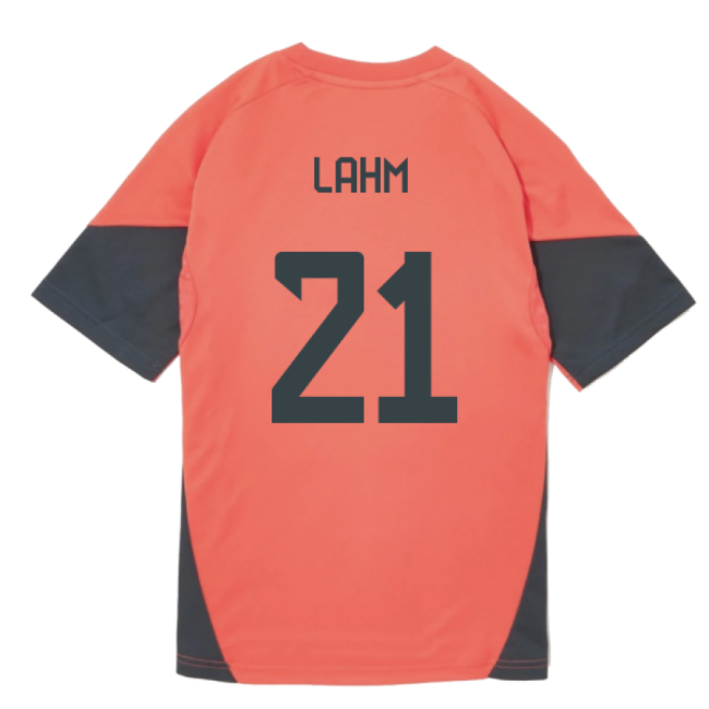 2025-2026 Bayern Munich Training Shirt (Easy Coral) - Kids (Lahm 21)
