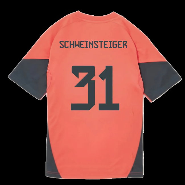 2025-2026 Bayern Munich Training Shirt (Easy Coral) - Kids (Schweinsteiger 31)