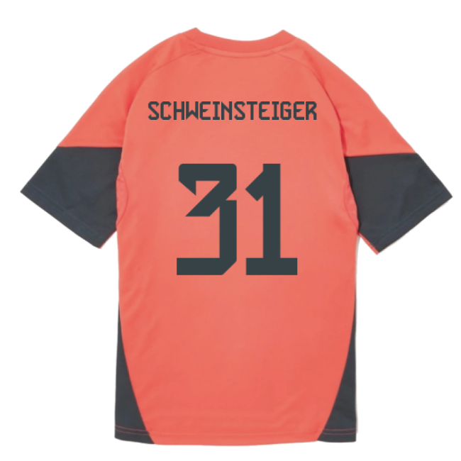 2025-2026 Bayern Munich Training Shirt (Easy Coral) - Kids (Schweinsteiger 31)