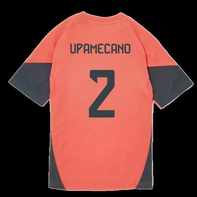 2025-2026 Bayern Munich Training Shirt (Easy Coral) - Kids (Upamecano 2)