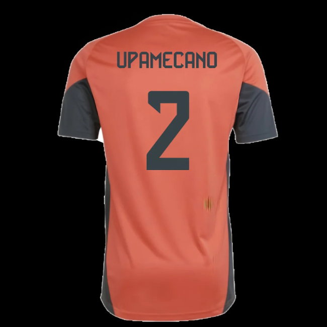 2025-2026 Bayern Munich Training Shirt (Easy Coral) (Upamecano 2)
