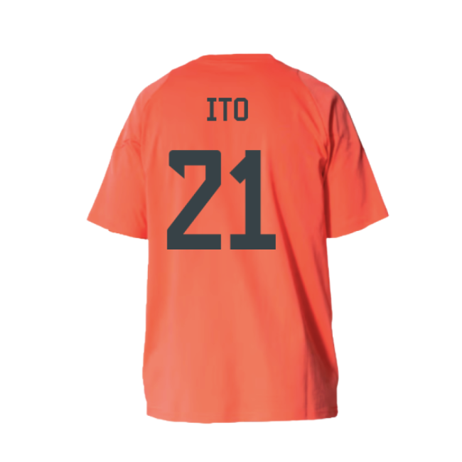 2025-2026 Bayern Munich Training Tee (Easy Coral) - Kids (Ito 21)