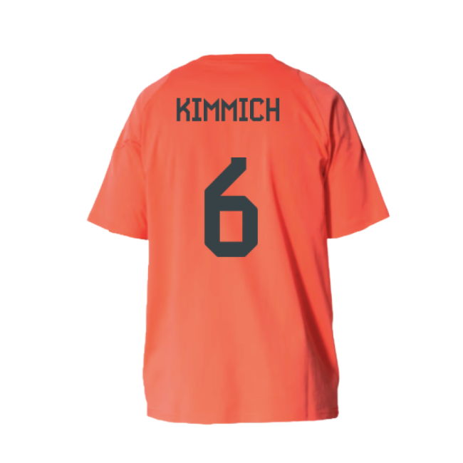 2025-2026 Bayern Munich Training Tee (Easy Coral) - Kids (Kimmich 6)