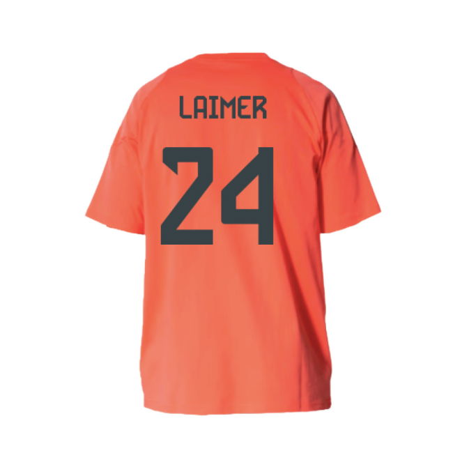 2025-2026 Bayern Munich Training Tee (Easy Coral) - Kids (Laimer 24)