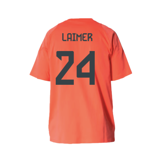 2025-2026 Bayern Munich Training Tee (Easy Coral) - Kids (Laimer 24)