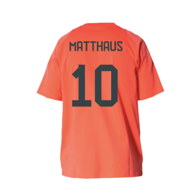 2025-2026 Bayern Munich Training Tee (Easy Coral) - Kids (Matthaus 10)