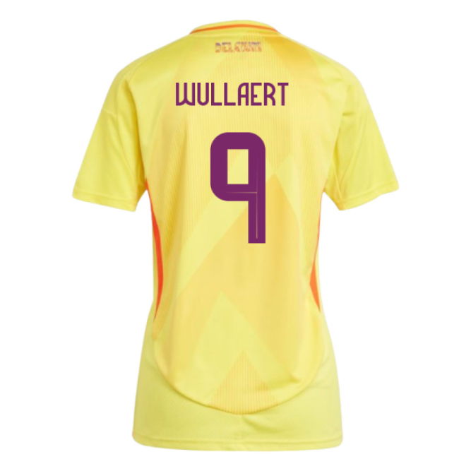 2025-2026 Belgium Womens Team Away Shirt (Ladies) (Wullaert 9)