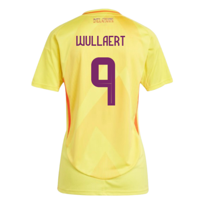 2025-2026 Belgium Womens Team Away Shirt (Ladies) (Wullaert 9)