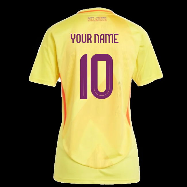 2025-2026 Belgium Womens Team Away Shirt (Ladies) (Your Name)