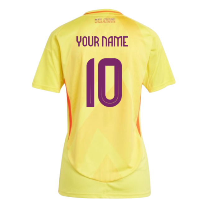 2025-2026 Belgium Womens Team Away Shirt (Ladies) (Your Name)