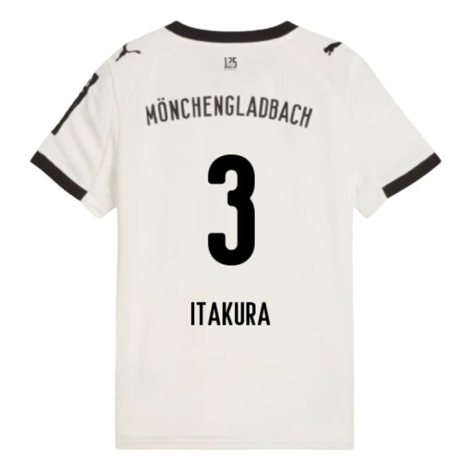 2025-2026 Borussia MGB Home Shirt (Kids) (Itakura 3)