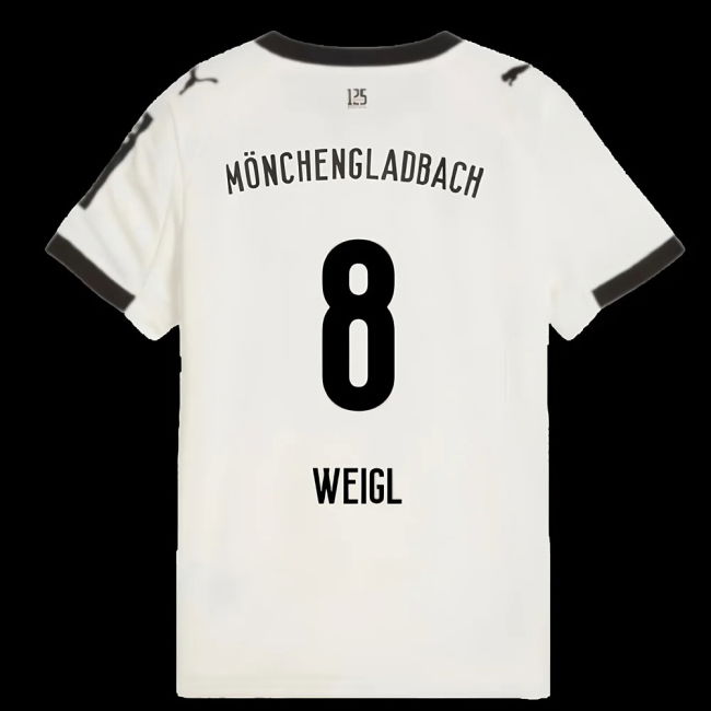 2025-2026 Borussia MGB Home Shirt (Kids) (Weigl 8)