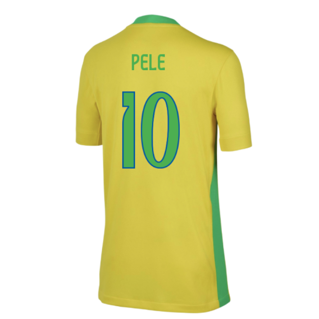 2025-2026 Brazil Womens Team Home Shirt (Kids) (Pele 10)