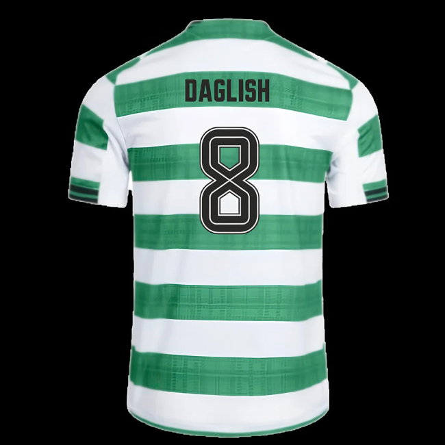 2025-2026 Celtic Authentic Home Shirt (Daglish 8)