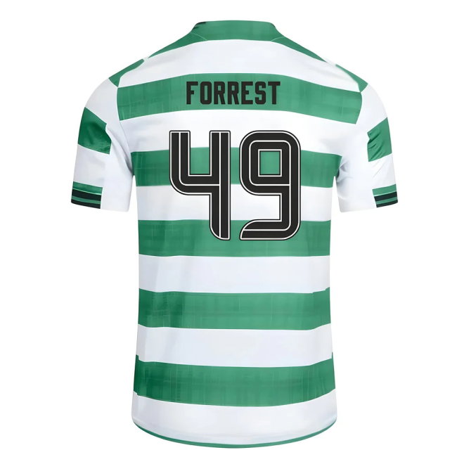 2025-2026 Celtic Authentic Home Shirt (Forrest 49)
