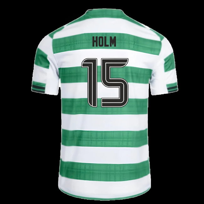 2025-2026 Celtic Authentic Home Shirt (Holm 15)