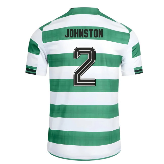 2025-2026 Celtic Authentic Home Shirt (Johnston 2)