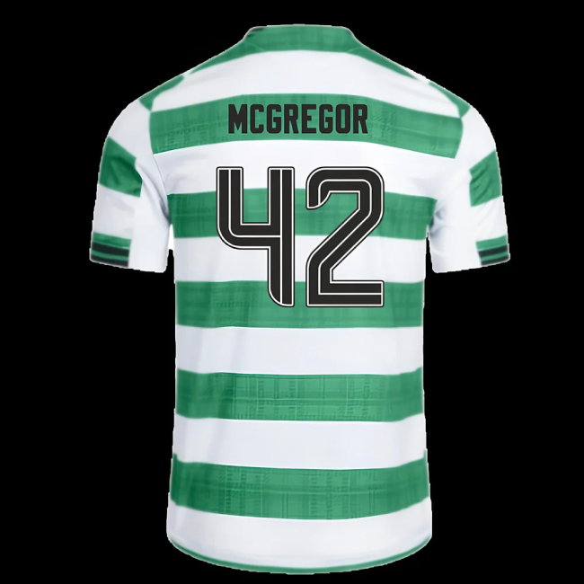 2025-2026 Celtic Authentic Home Shirt (McGregor 42)