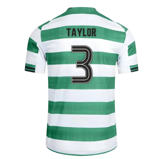 2025-2026 Celtic Authentic Home Shirt (Taylor 3)