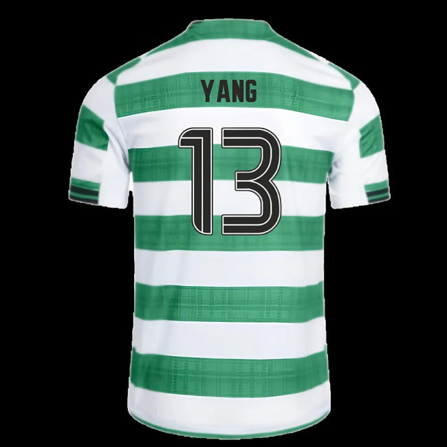 2025-2026 Celtic Authentic Home Shirt (Yang 13)