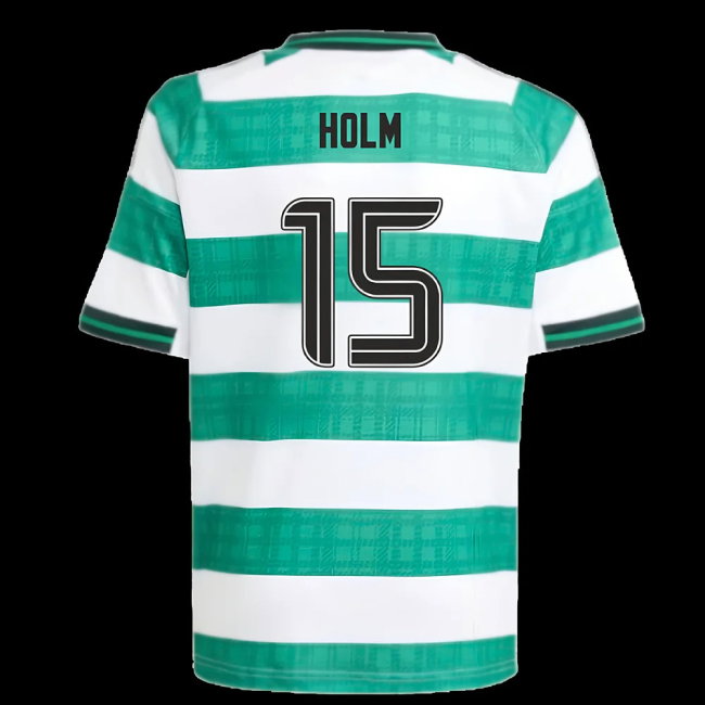 2025-2026 Celtic Home Shirt - Kids (Holm 15)