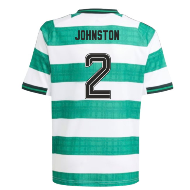 2025-2026 Celtic Home Shirt - Kids (Johnston 2)