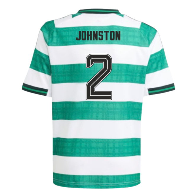 2025-2026 Celtic Home Shirt - Kids (Johnston 2)