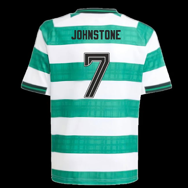 2025-2026 Celtic Home Shirt - Kids (Johnstone 7)