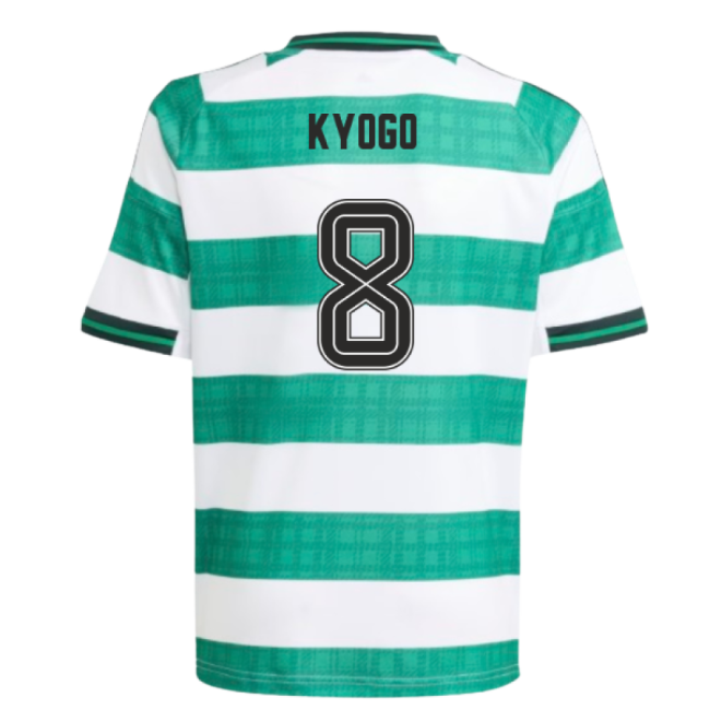 2025-2026 Celtic Home Shirt - Kids (Kyogo 8)