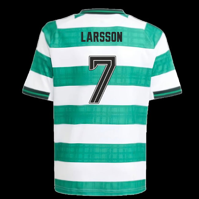 2025-2026 Celtic Home Shirt - Kids (Larsson 7)