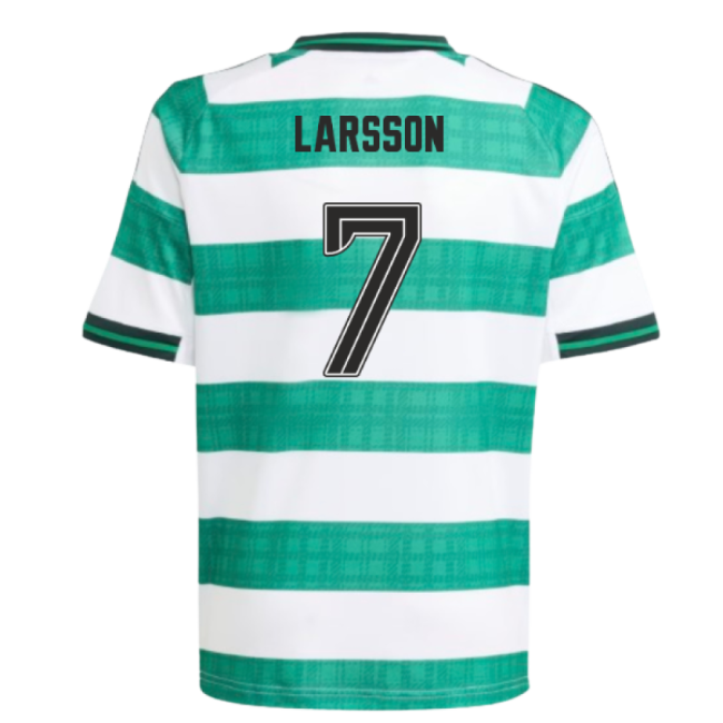 2025-2026 Celtic Home Shirt - Kids (Larsson 7)