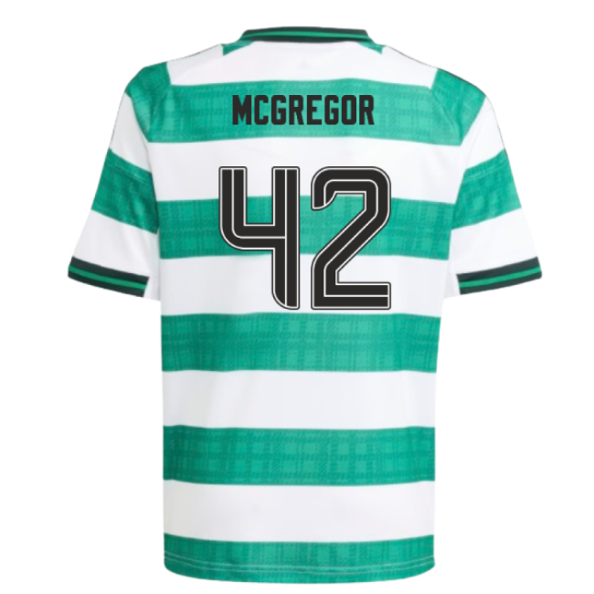2025-2026 Celtic Home Shirt - Kids (McGregor 42)