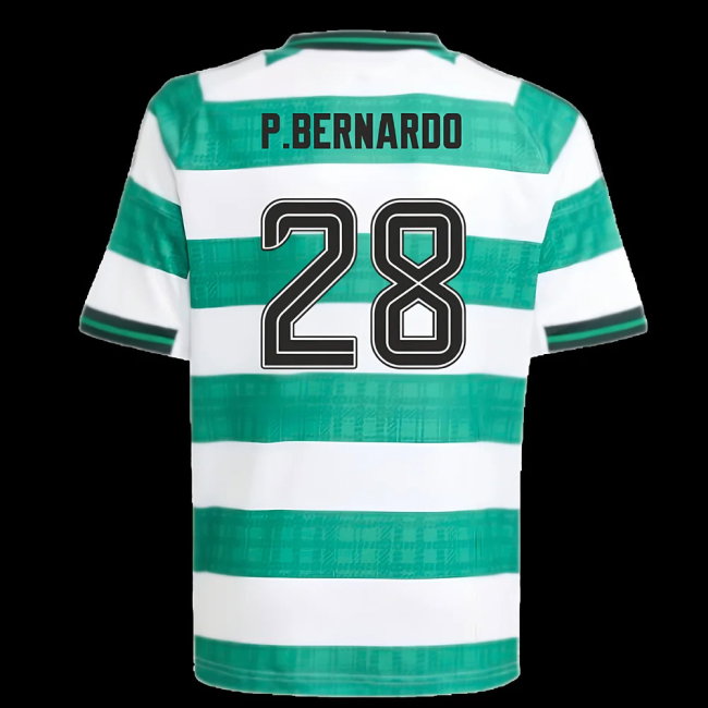 2025-2026 Celtic Home Shirt - Kids (P.Bernardo 28)