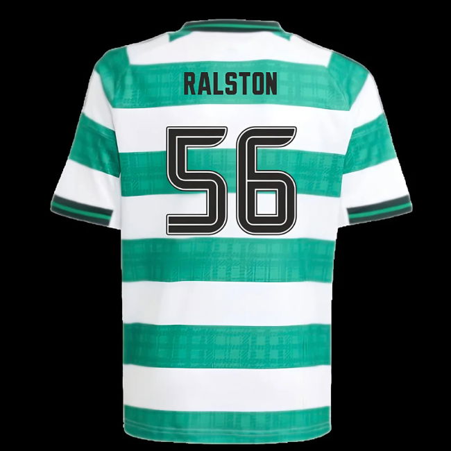 2025-2026 Celtic Home Shirt - Kids (Ralston 56)