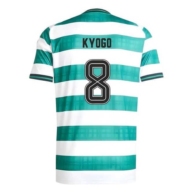 2025-2026 Celtic Home Shirt (Kyogo 8)