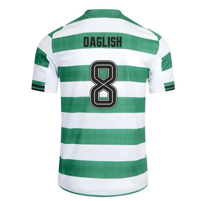 2025-2026 Celtic Home Shirt (No Sponsor) (Daglish 8)