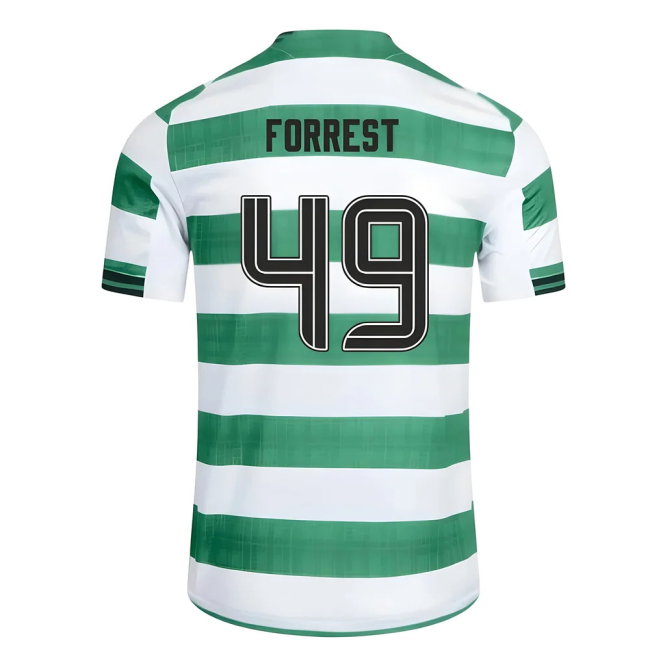 2025-2026 Celtic Home Shirt (No Sponsor) (Forrest 49)