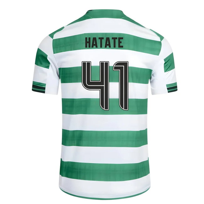 2025-2026 Celtic Home Shirt (No Sponsor) (Hatate 41)